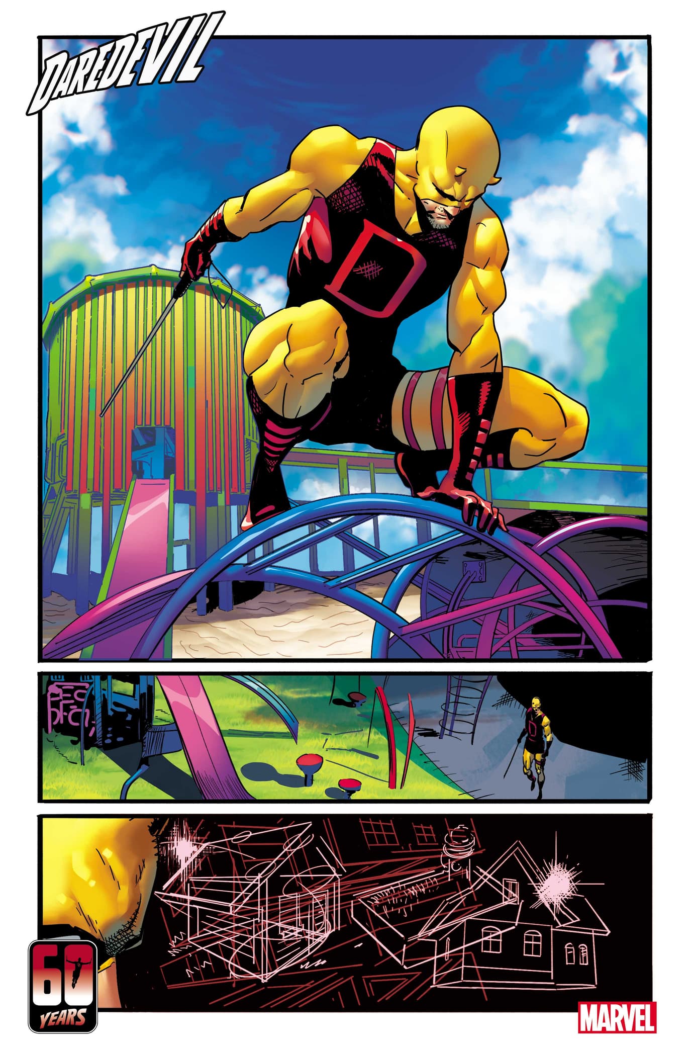 DAREDEVIL #8 story by Elsa Sjunneson and Erica Koda