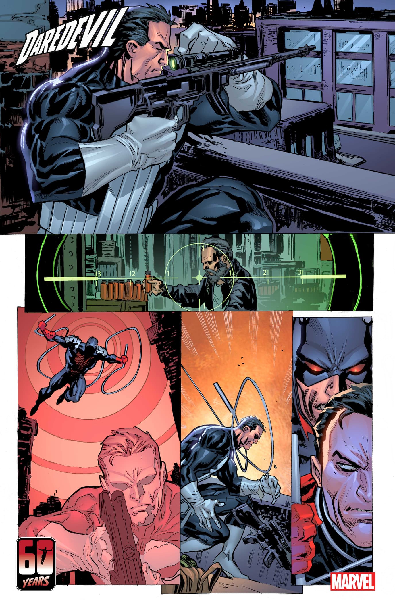 DAREDEVIL #8 story by D.G. Chichester and Ken Lashley