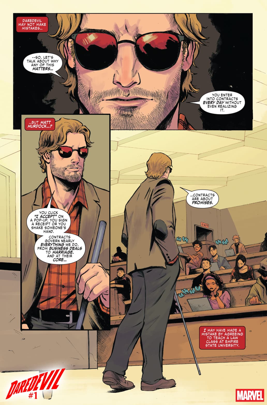 DAREDEVIL #1 by Stephanie Phillips and Lee Garbett