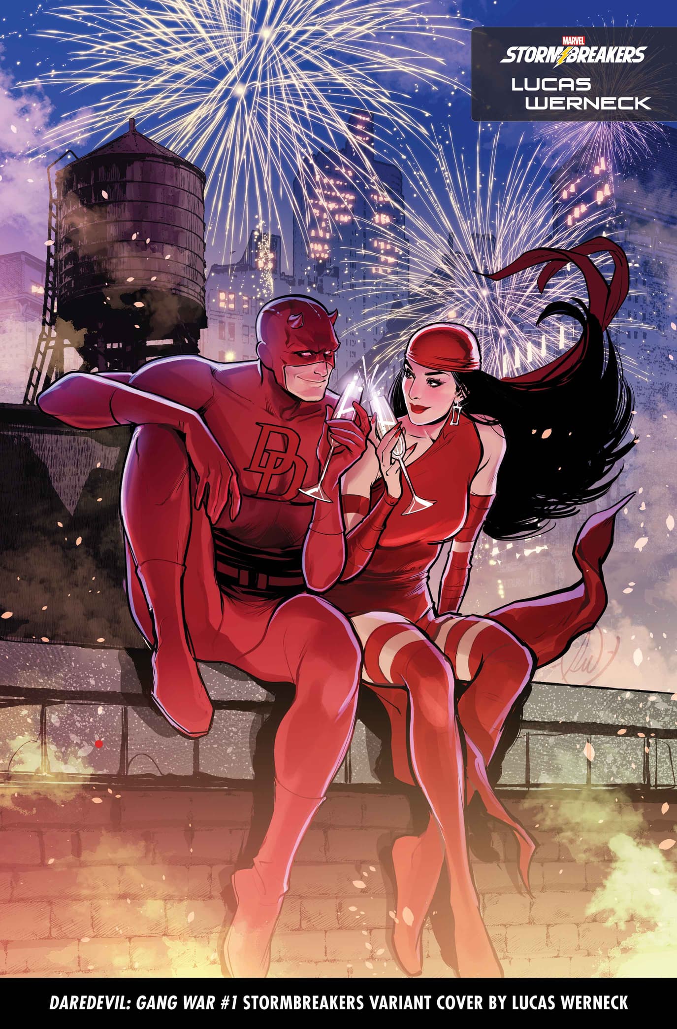 DAREDEVIL: GANG WAR #1 Stormbreakers Variant Cover by Lucas Werneck