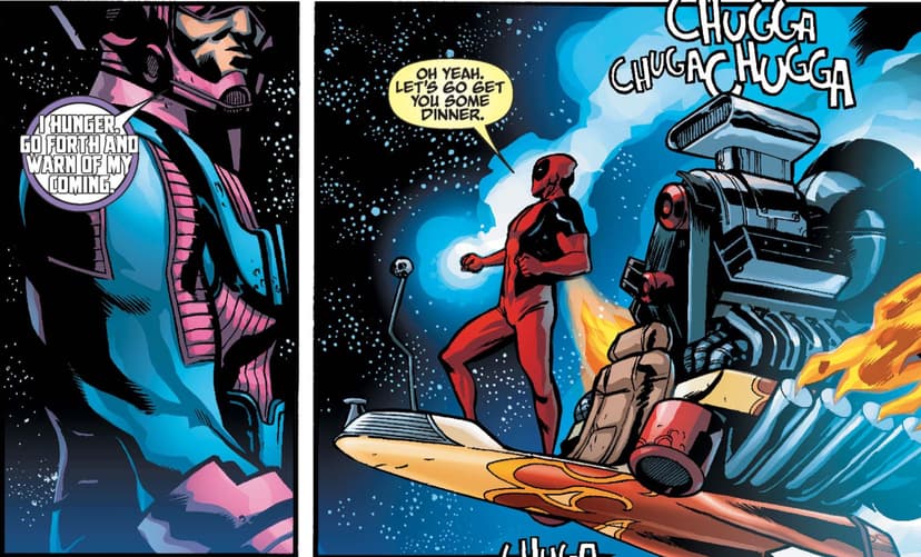 Deadpool and Galactus