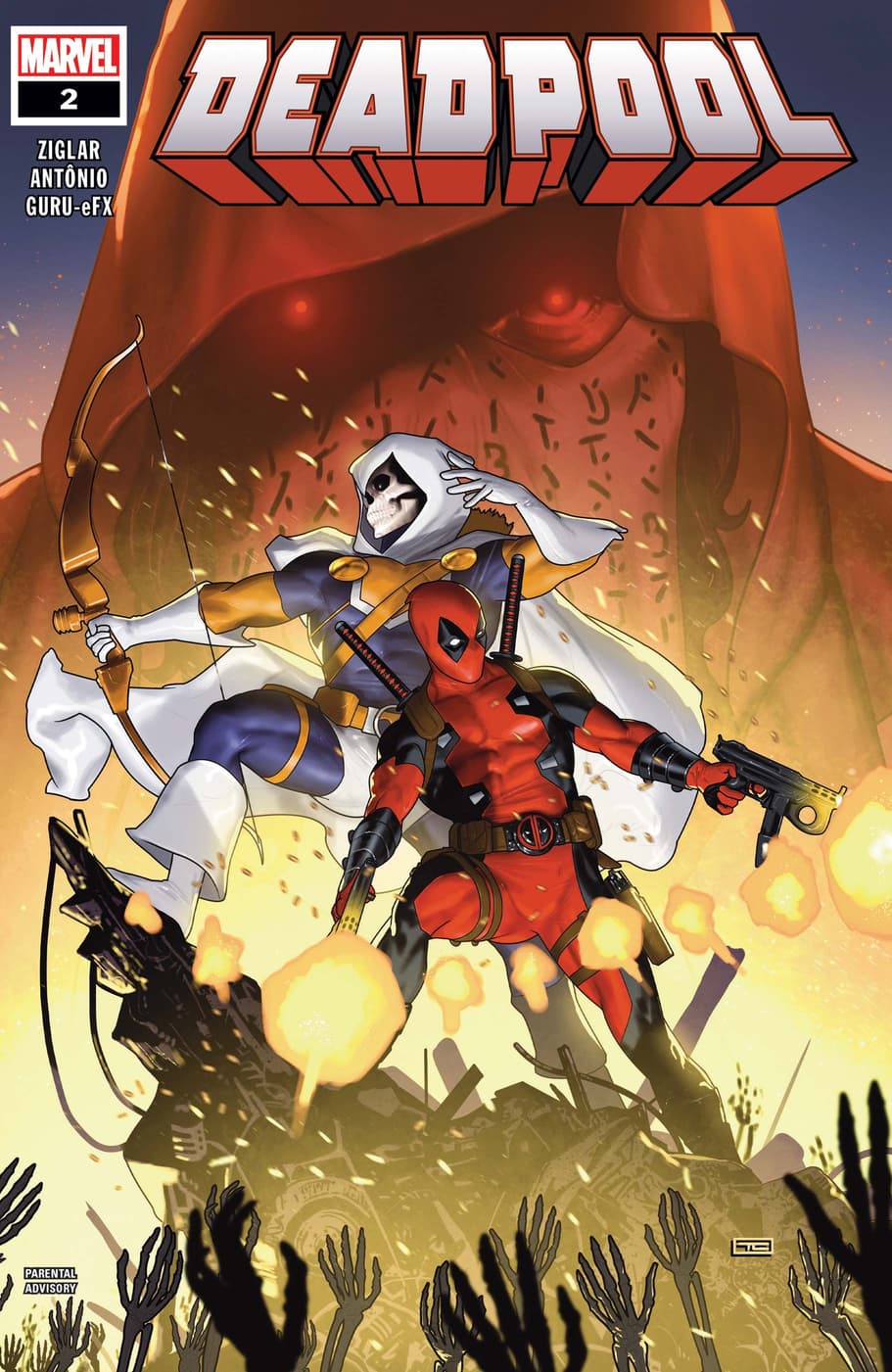 DEADPOOL (2024) #2 cover by Taurin Clarke