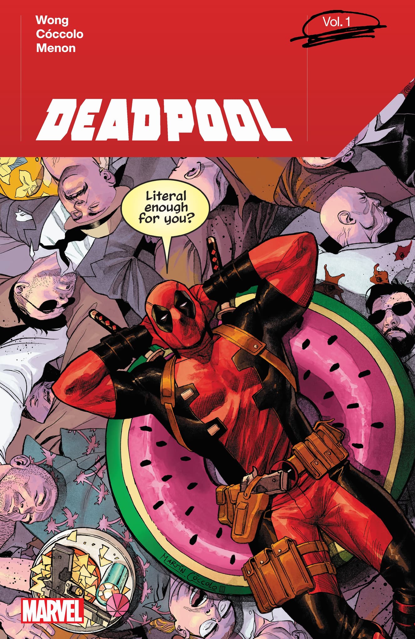 DEADPOOL BY ALYSSA WONG VOL. 1 cover by Martin Coccolo
