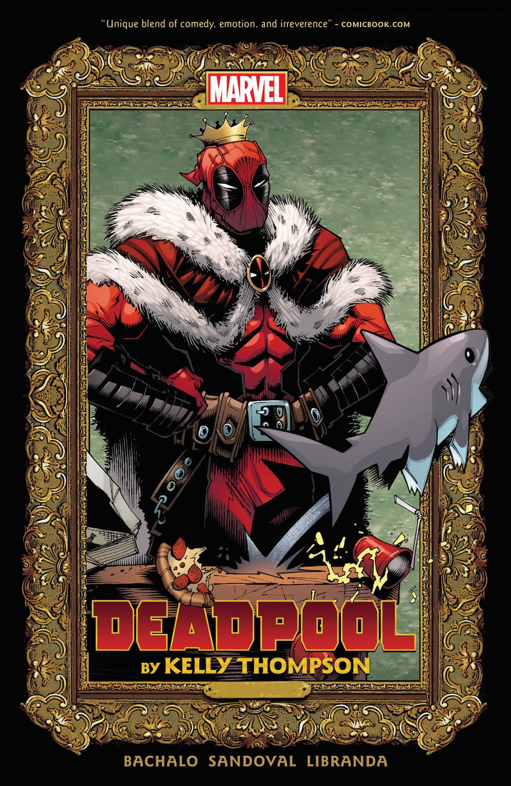 DEADPOOL BY KELLY THOMPSON cover by Chris Bachalo