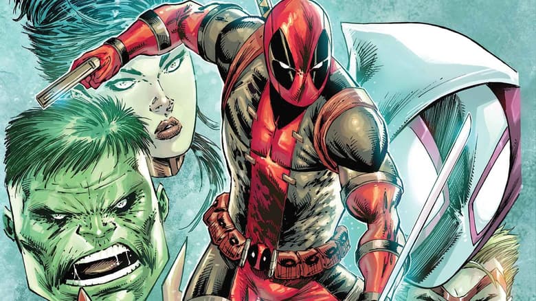 DEADPOOL TEAM-UP #1 Foil Variant Cover by Rob Liefeld