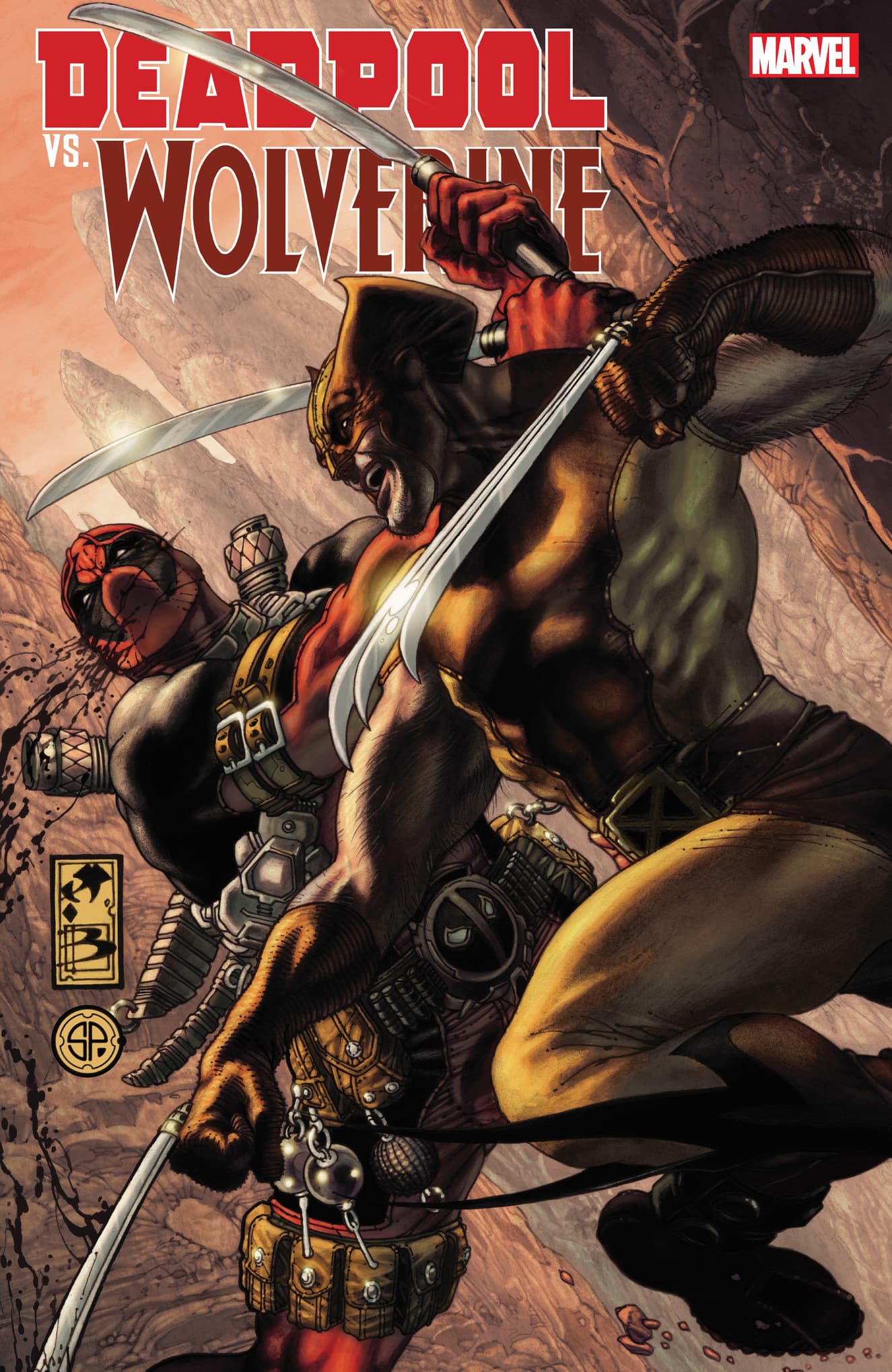 DEADPOOL VS. WOLVERINE cover by Simone Bianchi