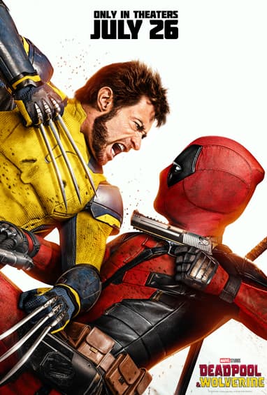Marvel Studios' Deadpool & Wolverine Deadpool 3 Movie Poster
