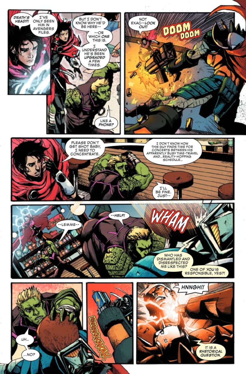 Wiccan and Hulkling in Death's Head #1