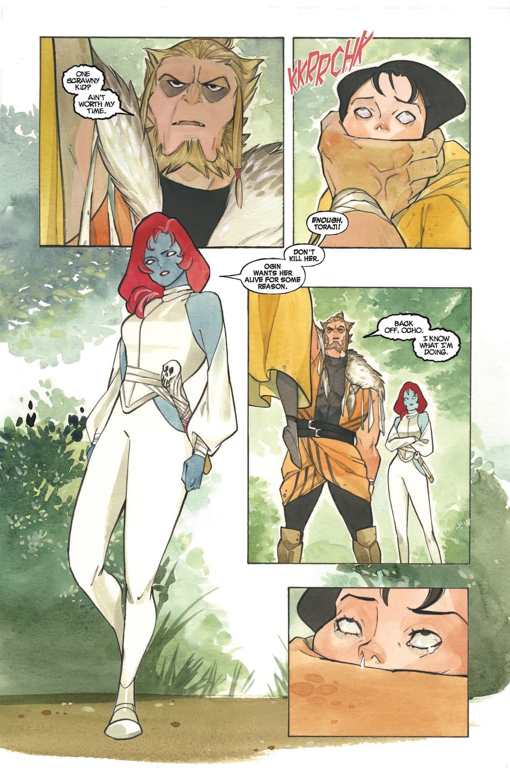 DEMON DAYS: CURSED WEB #1 preview pages by Peach Momoko