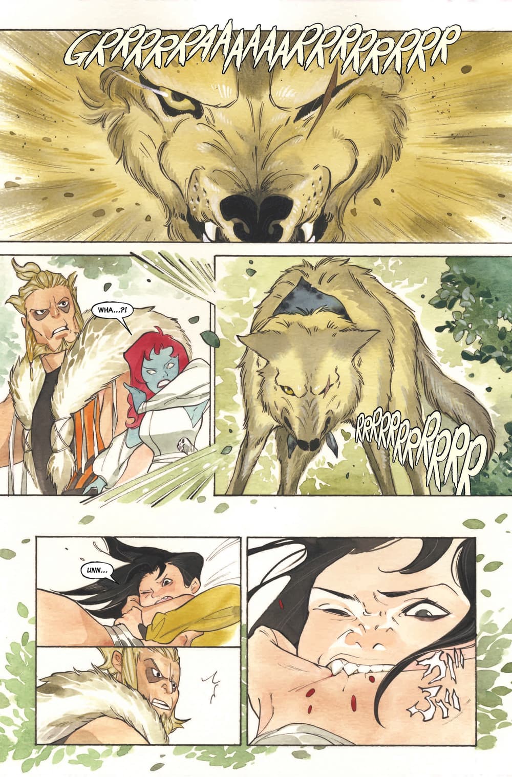 DEMON DAYS: CURSED WEB #1 preview pages by Peach Momoko