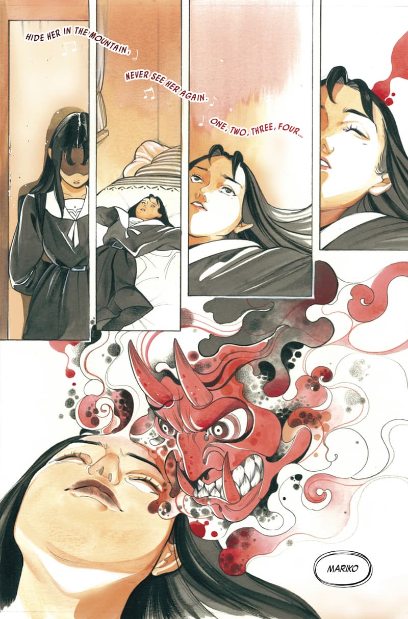 DEMON DAYS: MARIKO #1 preview pages by Peach Momoko