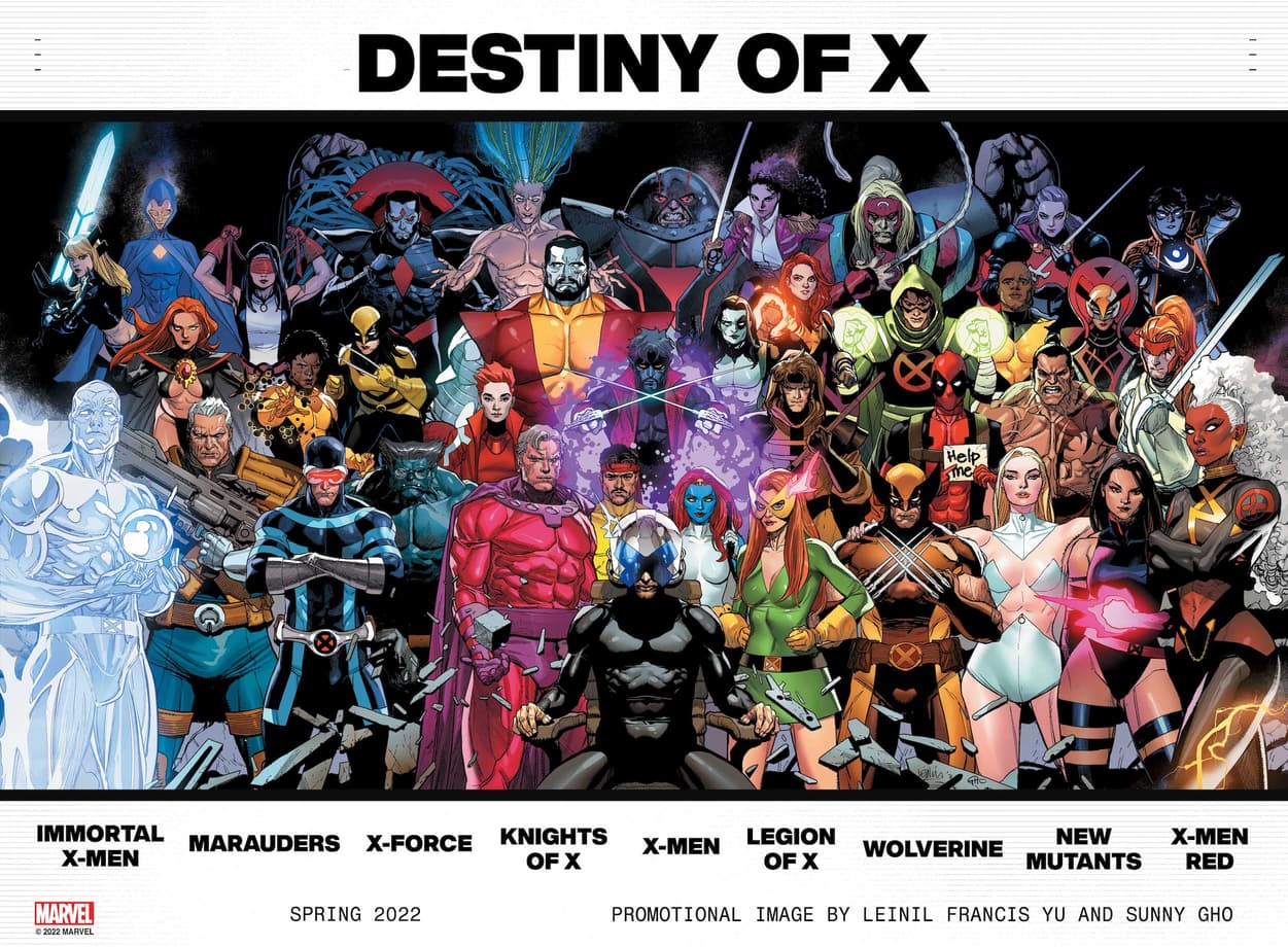 The X Men Enter Destiny Of X With New Titles Team Shakeups And More Marvel