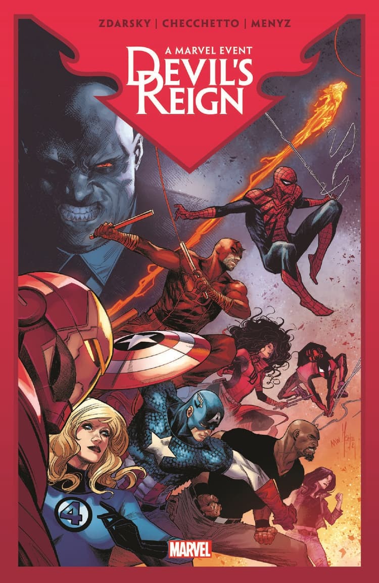 Cover to DEVIL'S REIGN.
