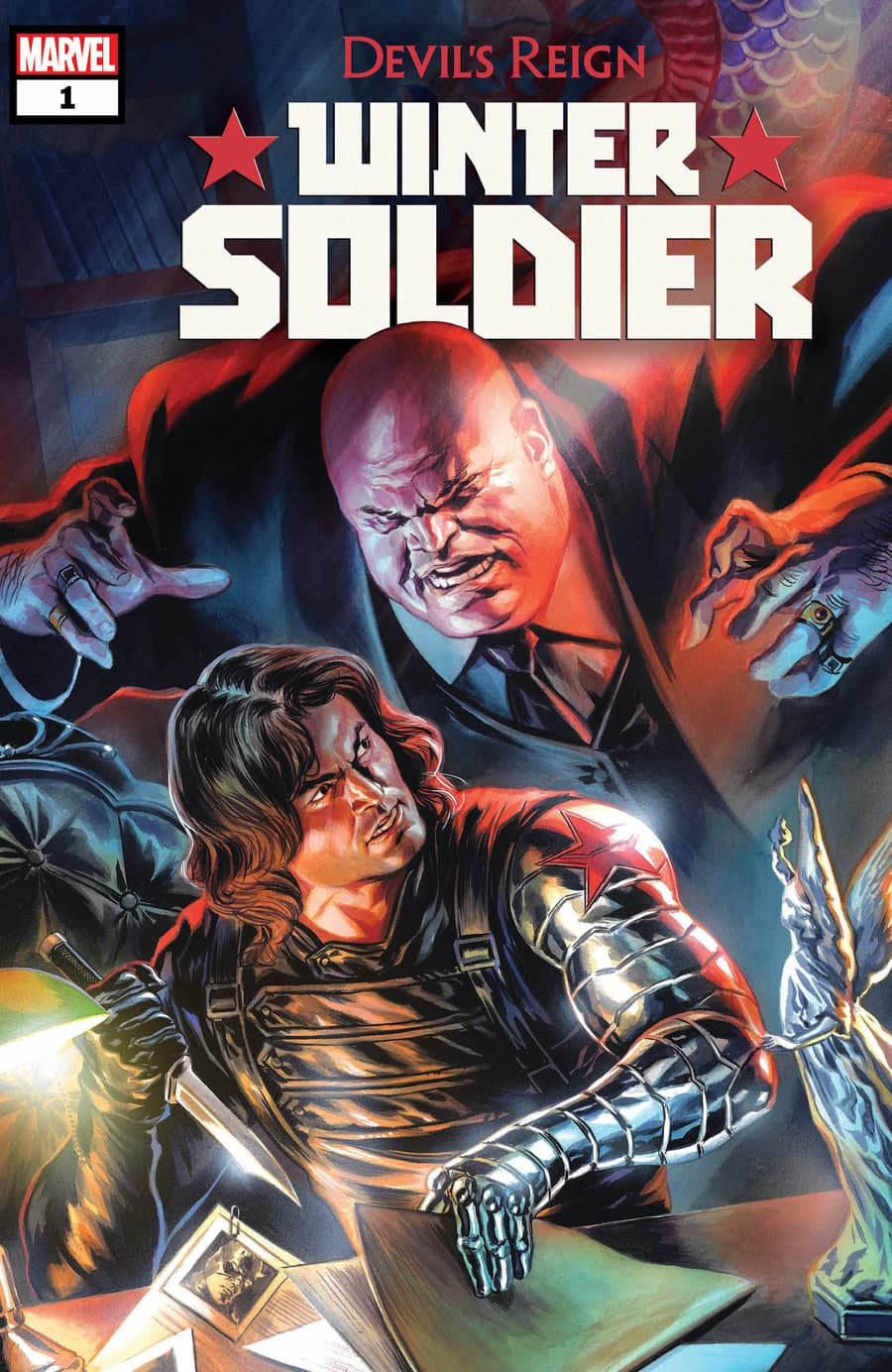 DEVIL’S REIGN: WINTER SOLDIER #1 Cover by FELIPE MASSAFERA