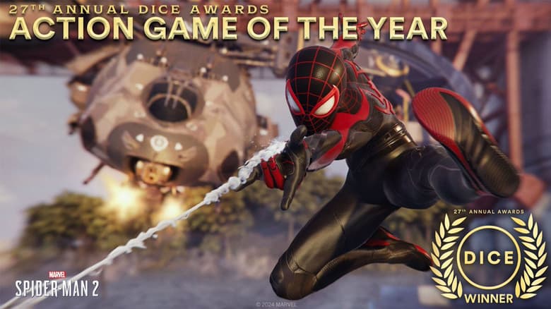 'Marvel's Spider-Man 2' Leads The D.I.C.E. Awards 2024 with Six Wins