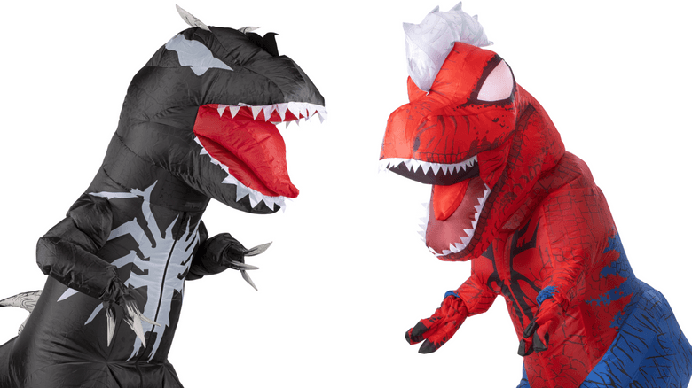  MARVEL Spider-Rex Adult Inflatable Costume - Inflatable  Jumpsuit with Built-In Fan, Gloves, and Battery Box Red : Clothing, Shoes &  Jewelry