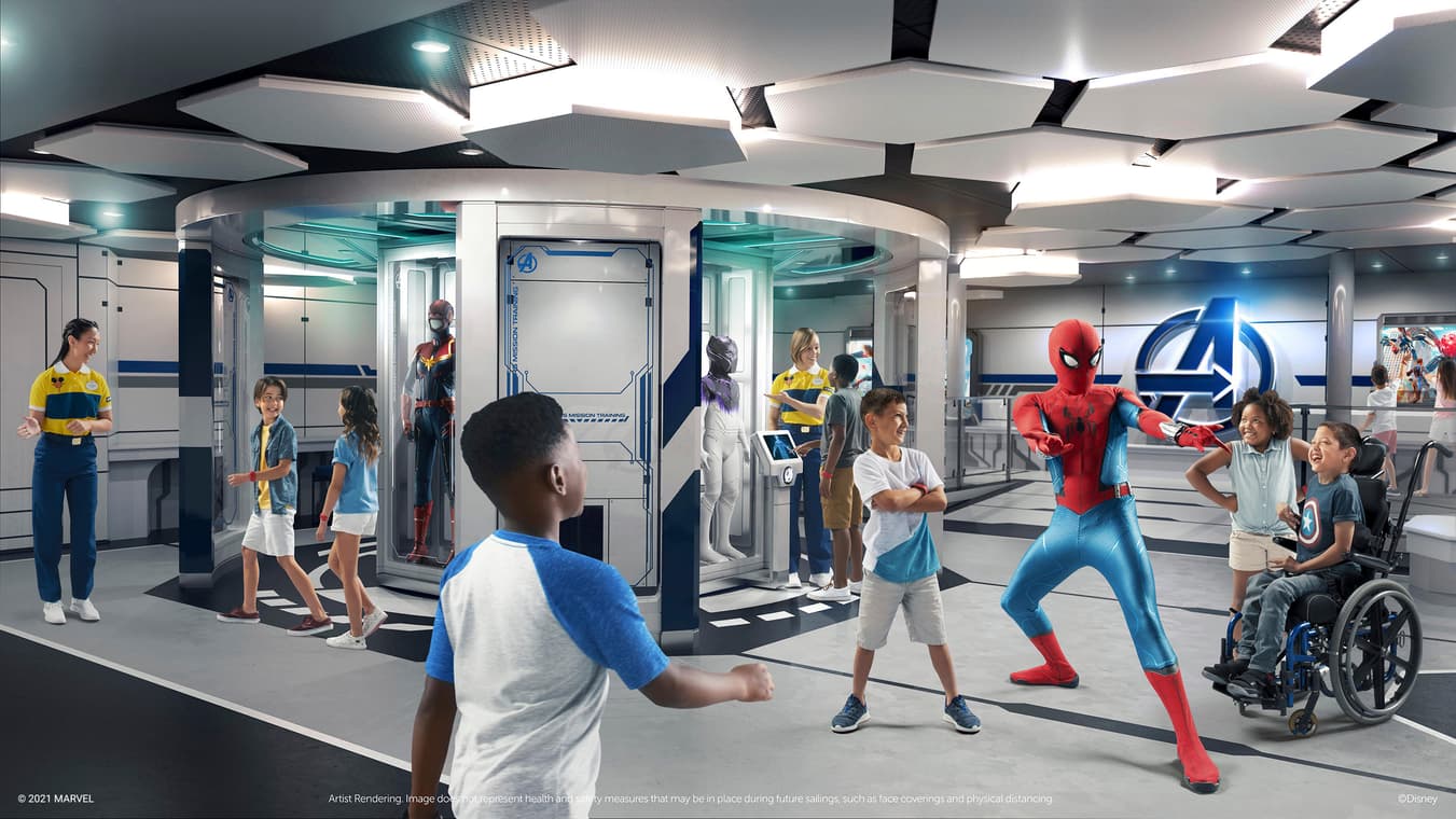 Super Heroes Take to the High Seas on New Disney Cruise Line Ship