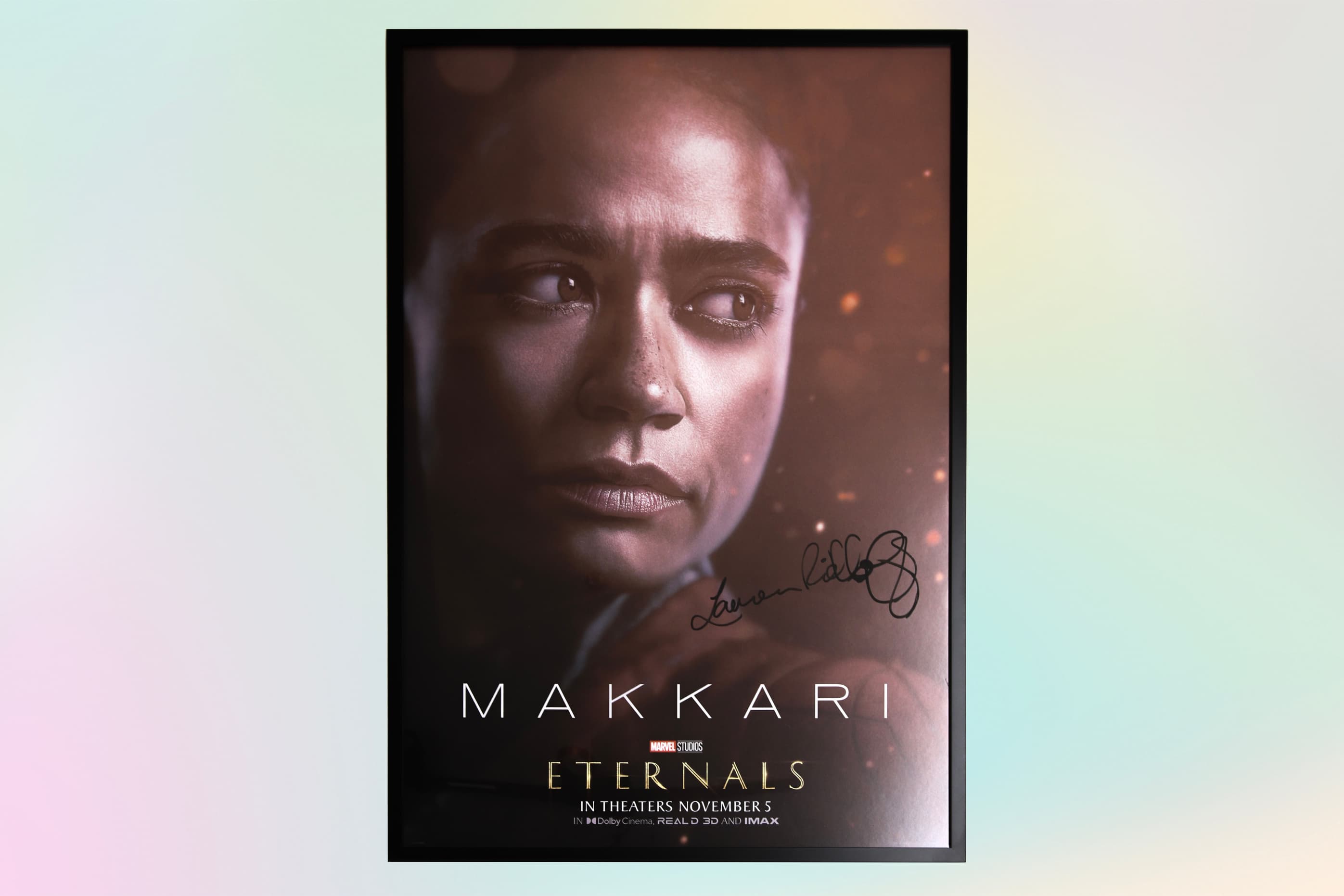 Signed Eternals Poster