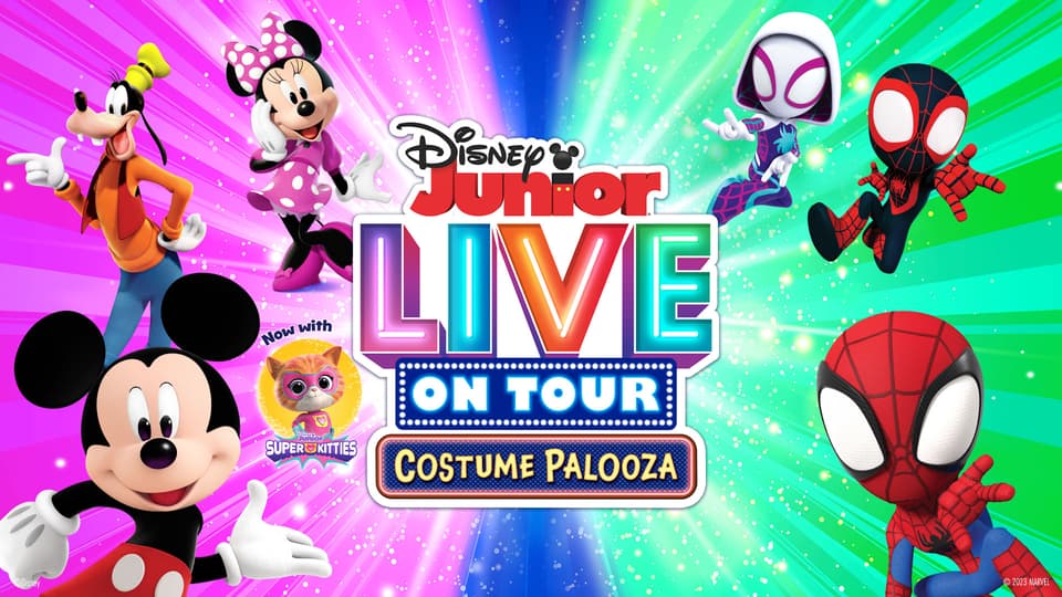 Spidey and His Amazing Friends Return For 'Disney Junior Live On Tour:  Costume Palooza