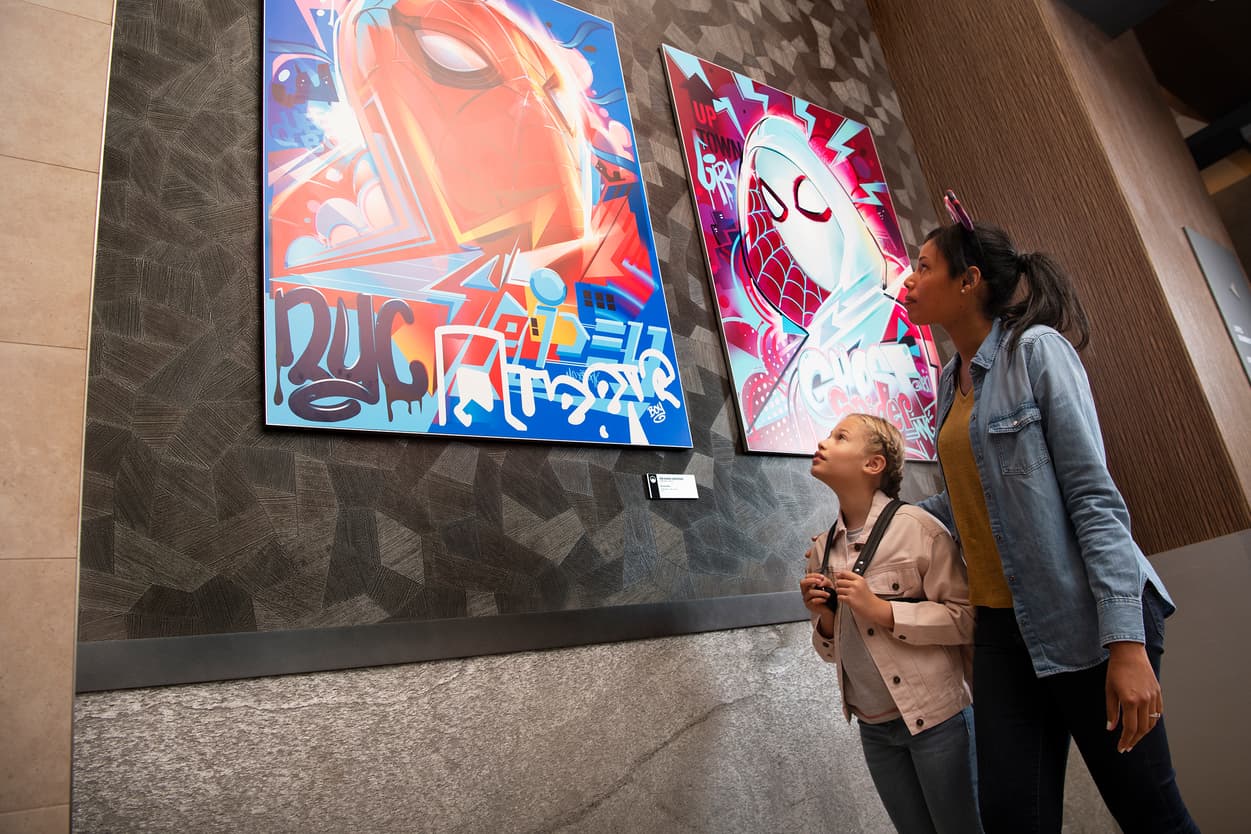 Marvel Art on Display at Disney Hotel New York – The Art of Marvel 