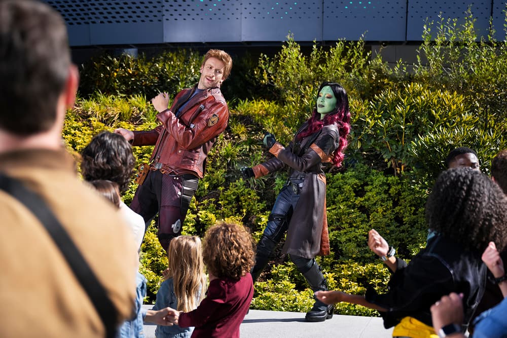 Star-Lord and Gamora