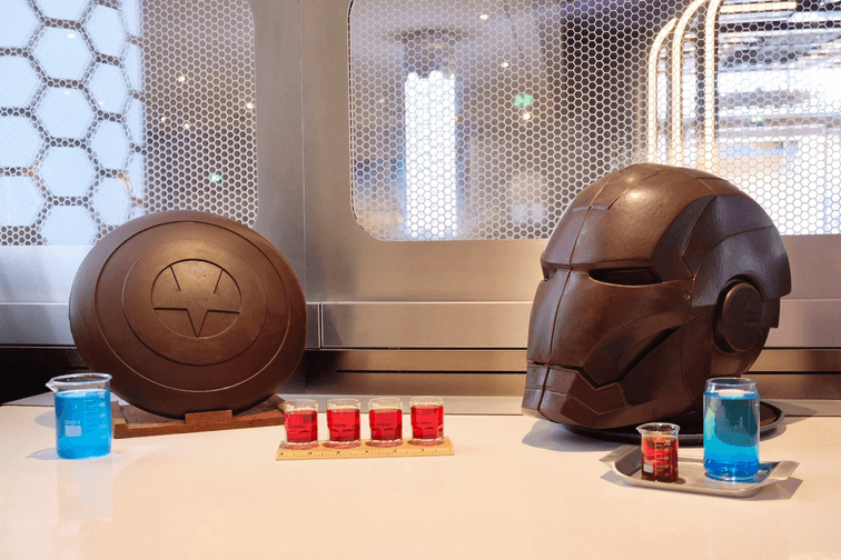 Marvel Chocolate Sculptures