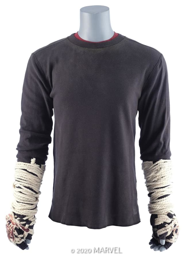 Matt Murdock's Black Vigilante costume from Marvel's Daredevil