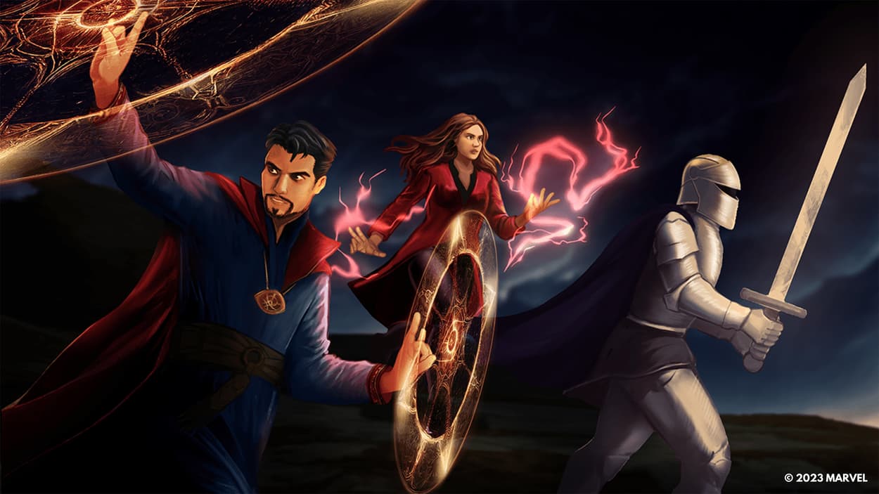 Doctor Strange and Scarlet Witch: In Dreams