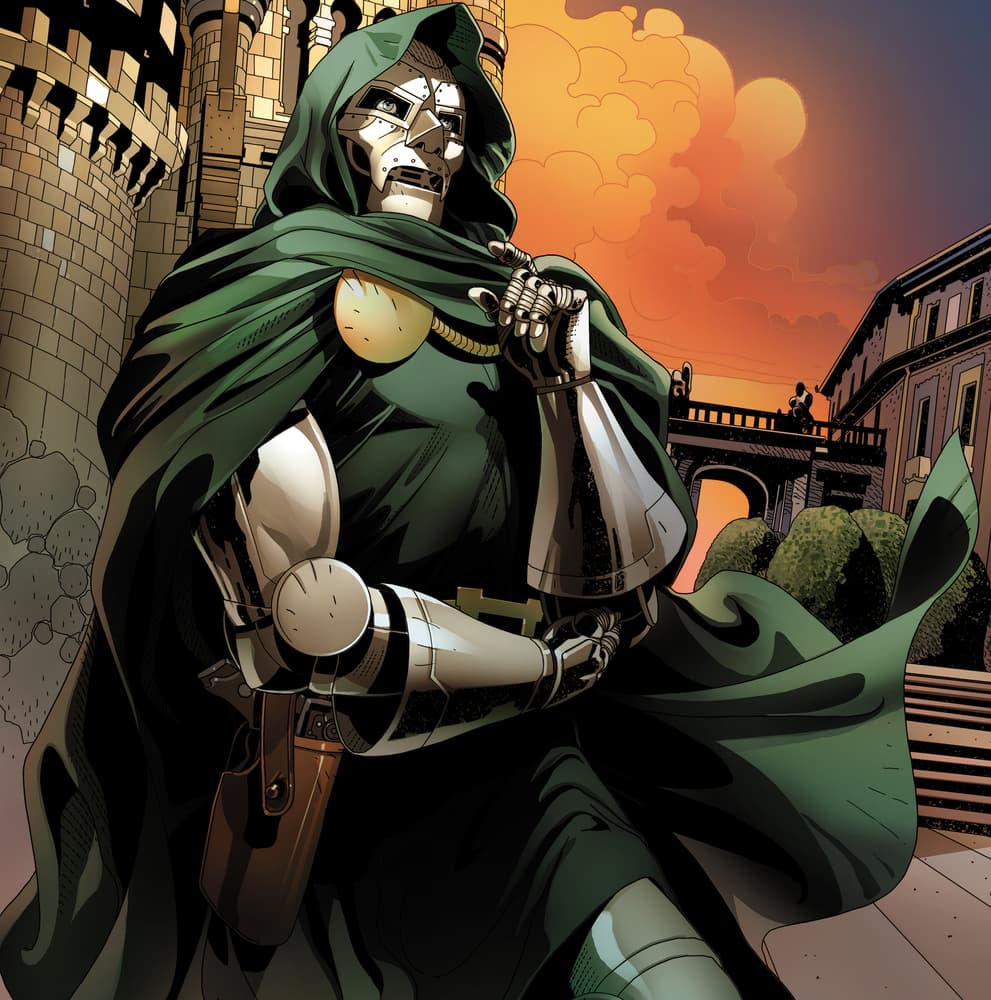 DOCTOR DOOM (2019) #1 artwork by Salvador Larroca and Guru-eFX