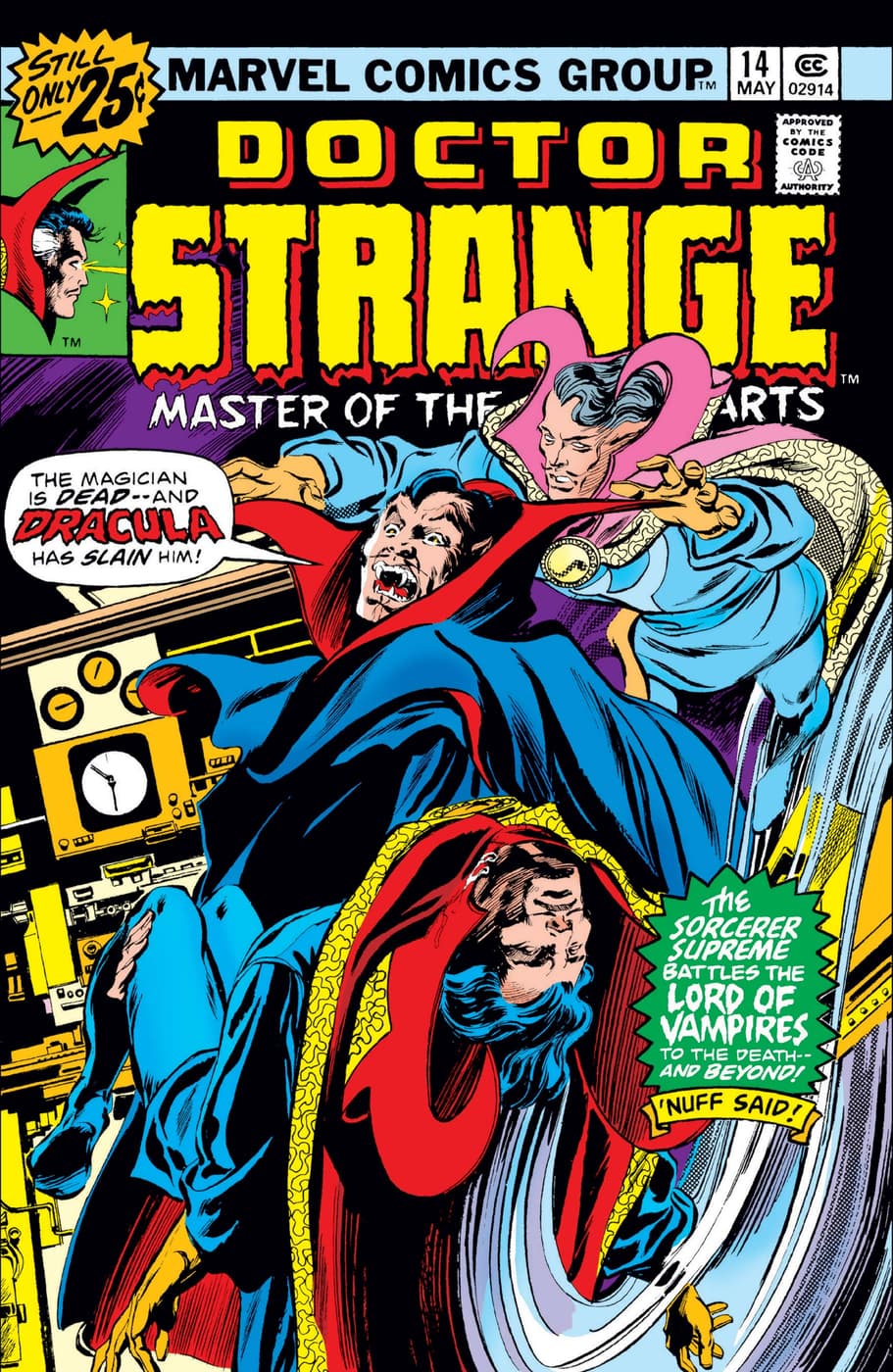 DOCTOR STRANGE (1974) #14 cover by Gene Colan