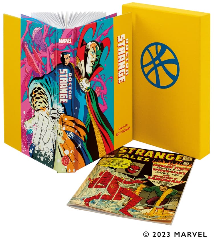 Cover to FOLIO SOCIETY’S DOCTOR STRANGE.