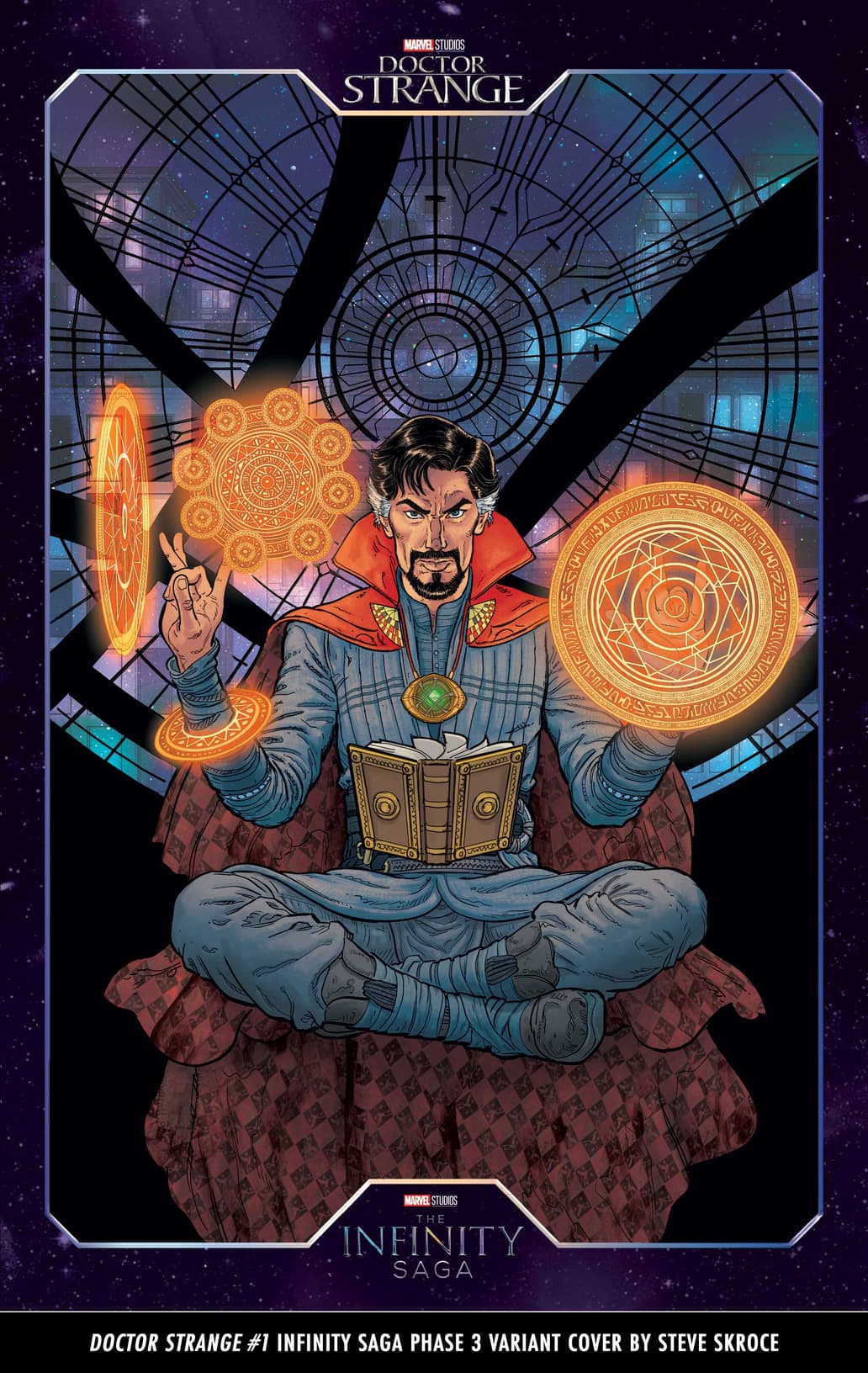 DOCTOR STRANGE #1 Infinity Saga Phase 3 Variant Cover by Steve Skroce