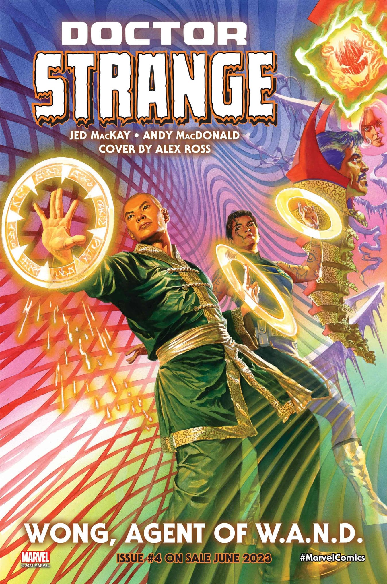 DOCTOR STRANGE #4 cover by Alex Ross