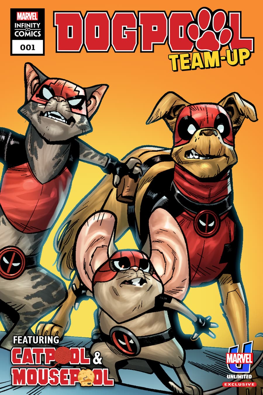 DOGPOOL TEAM-UP #1 cover by Enid Balám