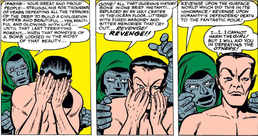 Doom manipulates Namor