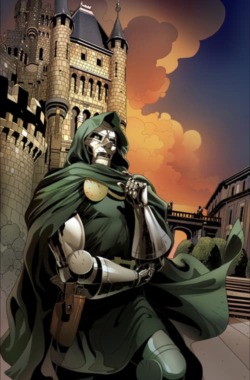 DOCTOR DOOM #1 interiors by Salvador Larroca and Guru-eFX