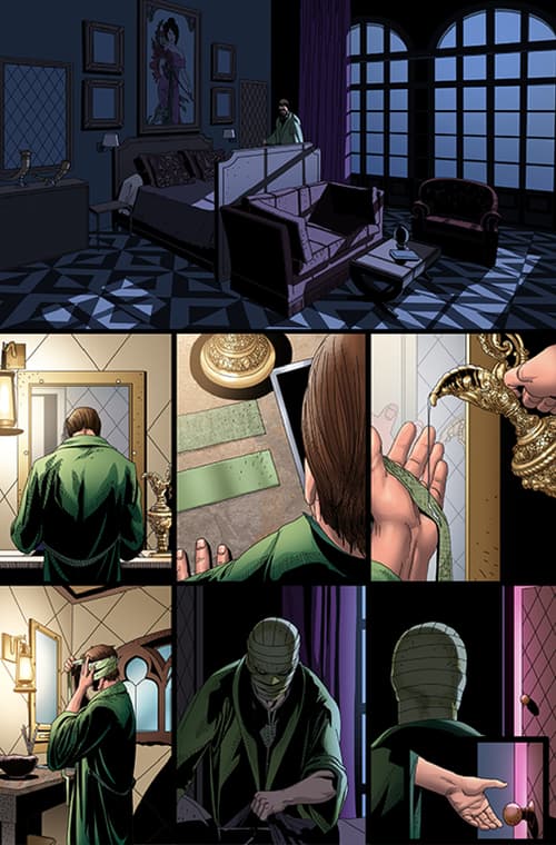 DOCTOR DOOM #1 interiors by Salvador Larroca and Guru-eFX