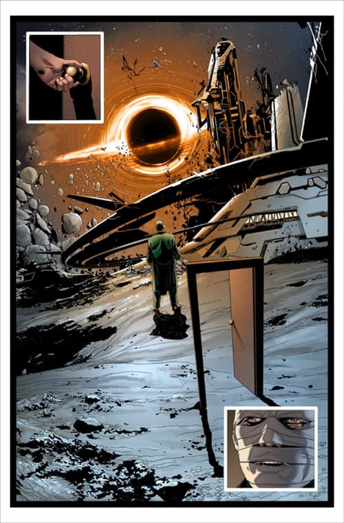 DOCTOR DOOM #1 interiors by Salvador Larroca and Guru-eFX