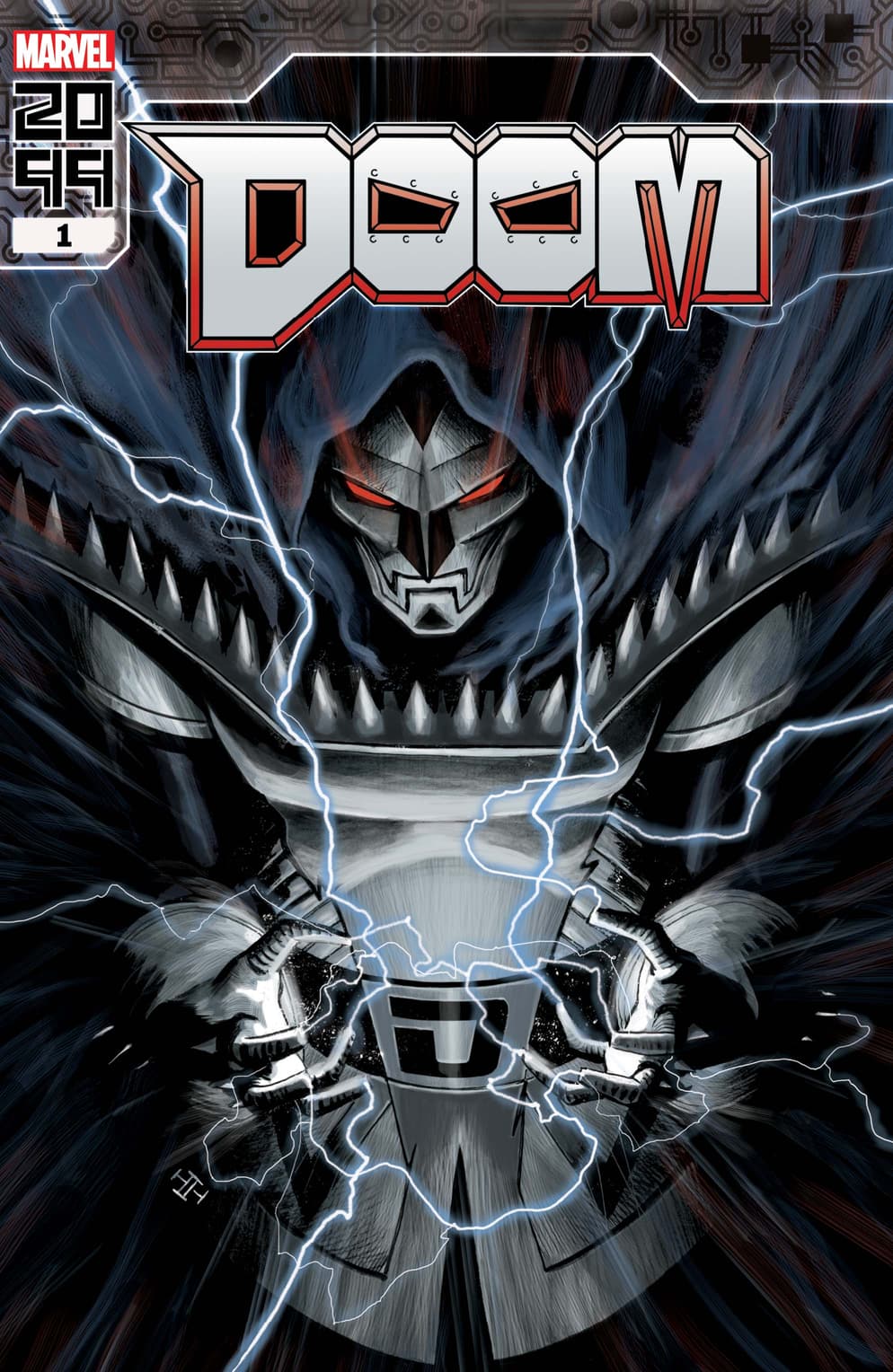 DOOM 2099 #1 variant cover by Max Fiumara