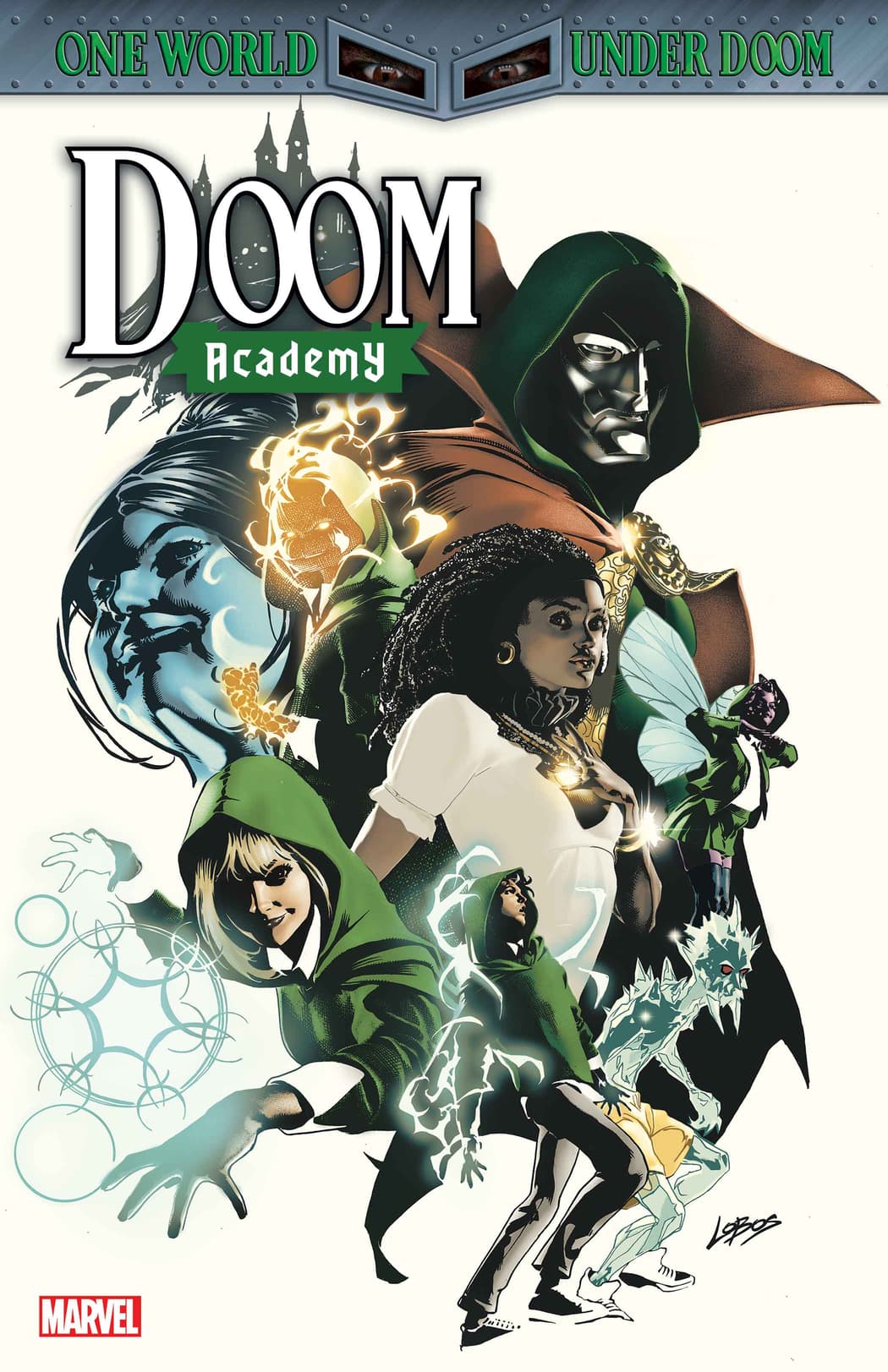 DOOM ACADEMY #1 Cover by PABLO VILLALOBOS