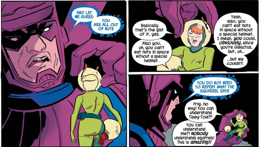 Squirrel Girl and Galactus