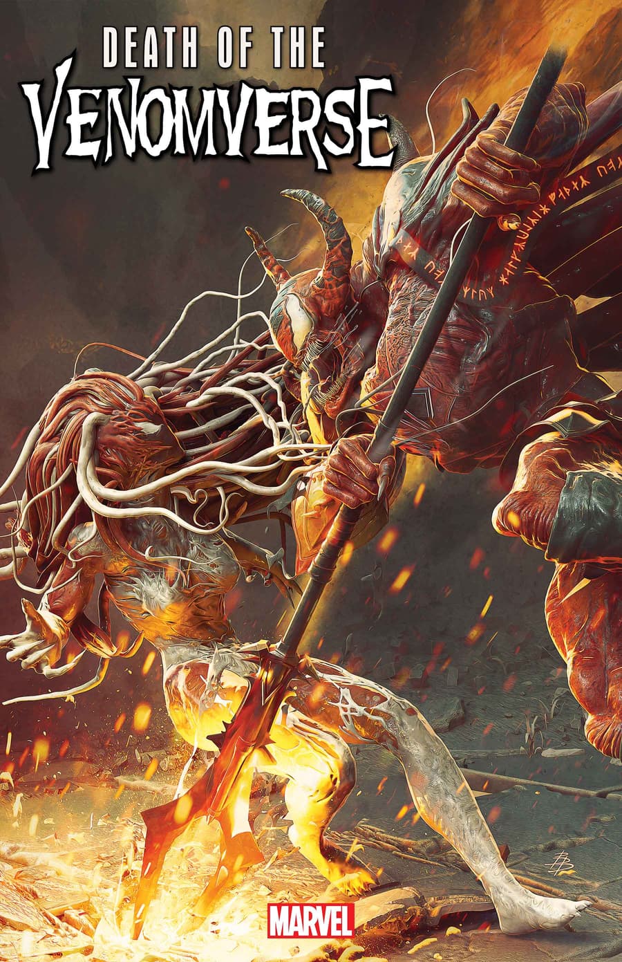 DEATH OF THE VENOMVERSE #3 Cover by BJÖRN BARENDS