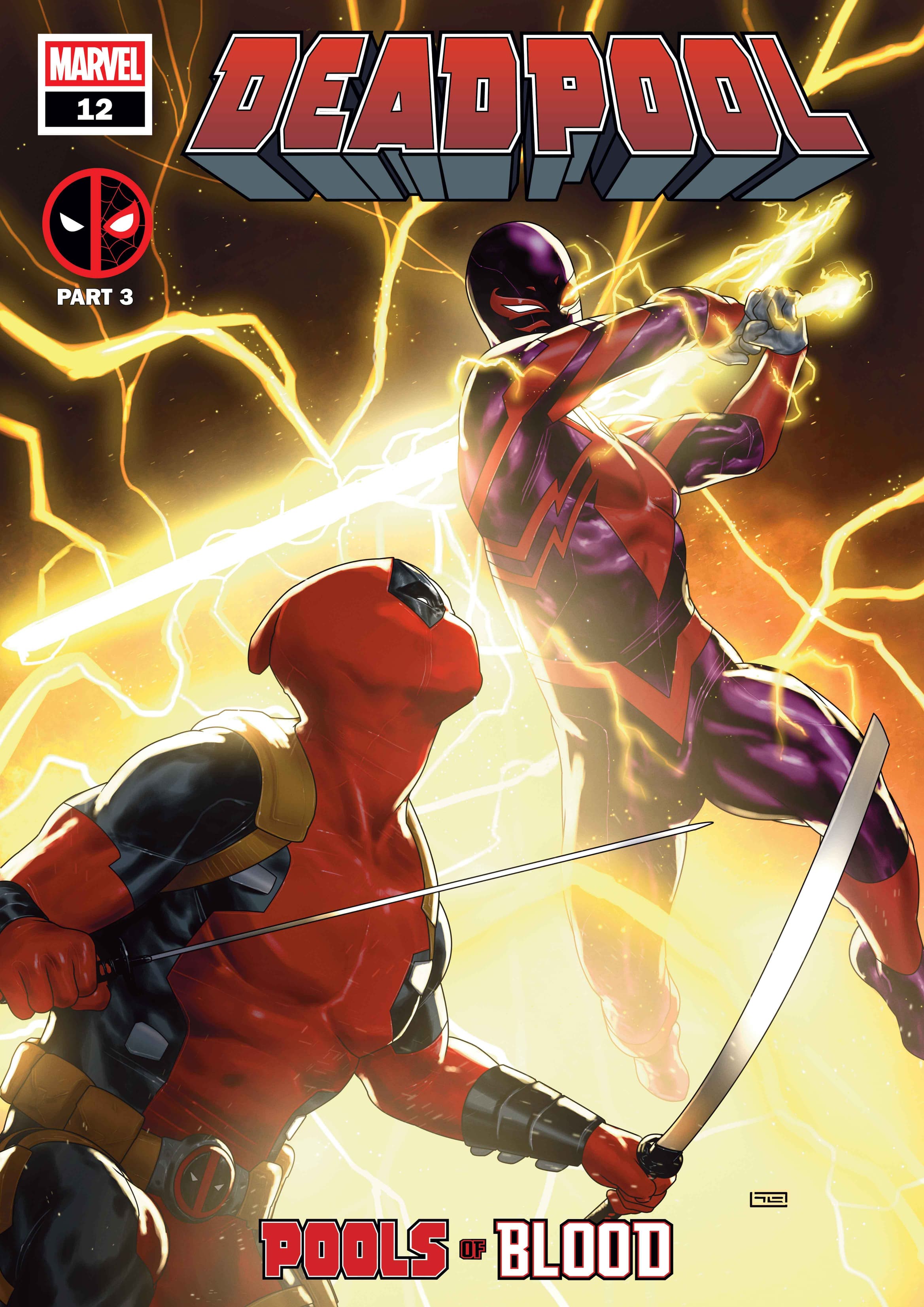 DEADPOOL #12 Cover by TAURIN CLARKE