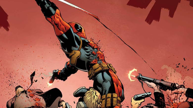 SDCC 2023: Your First Look at Artist Greg Capullo's Action-Packed Cover to ' Deadpool: Seven Slaughters