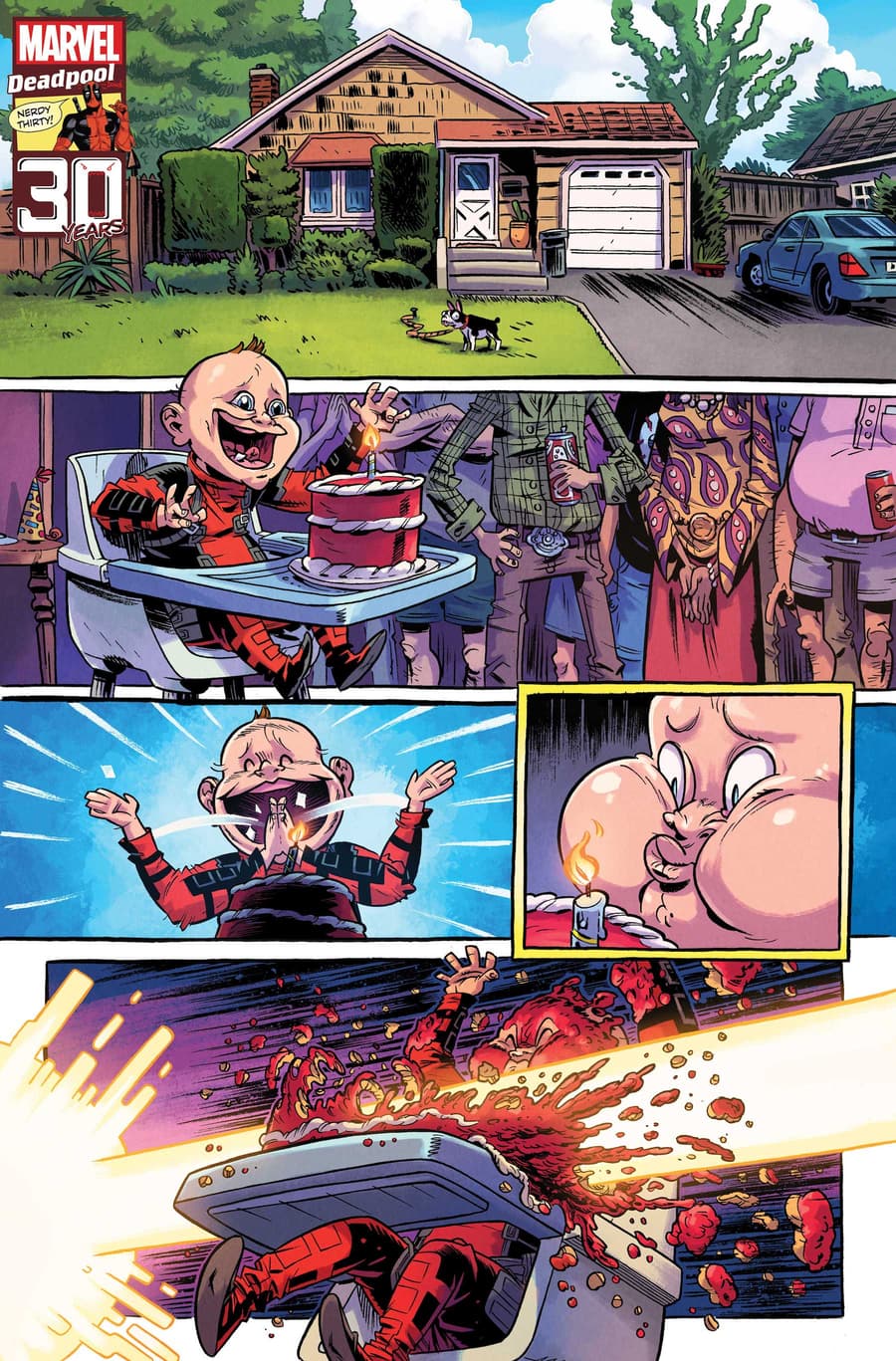 Writer Skottie Young, artist Aaron Conley, and colorist Jean-Francois Beaulieu