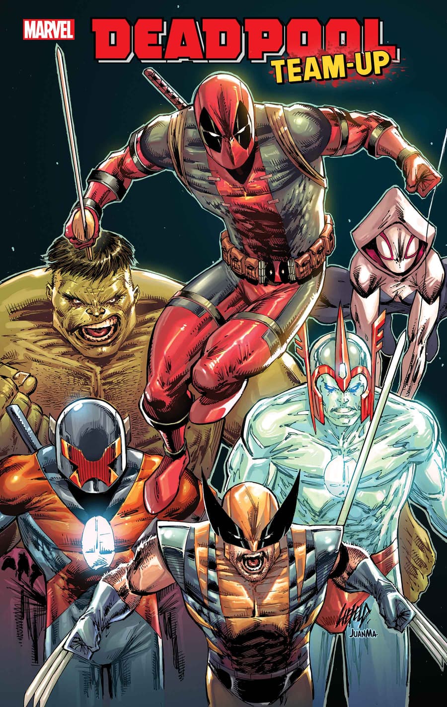 DEADPOOL TEAM-UP #1 cover by Rob Liefeld