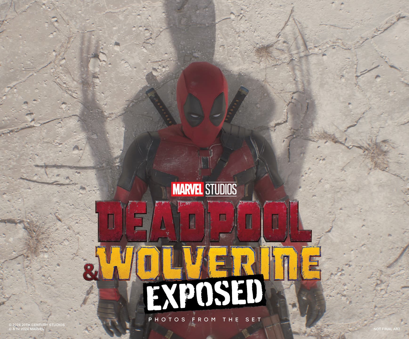 'Marvel Studios' Deadpool & Wolverine: Exposed: Photos From the Set' cover