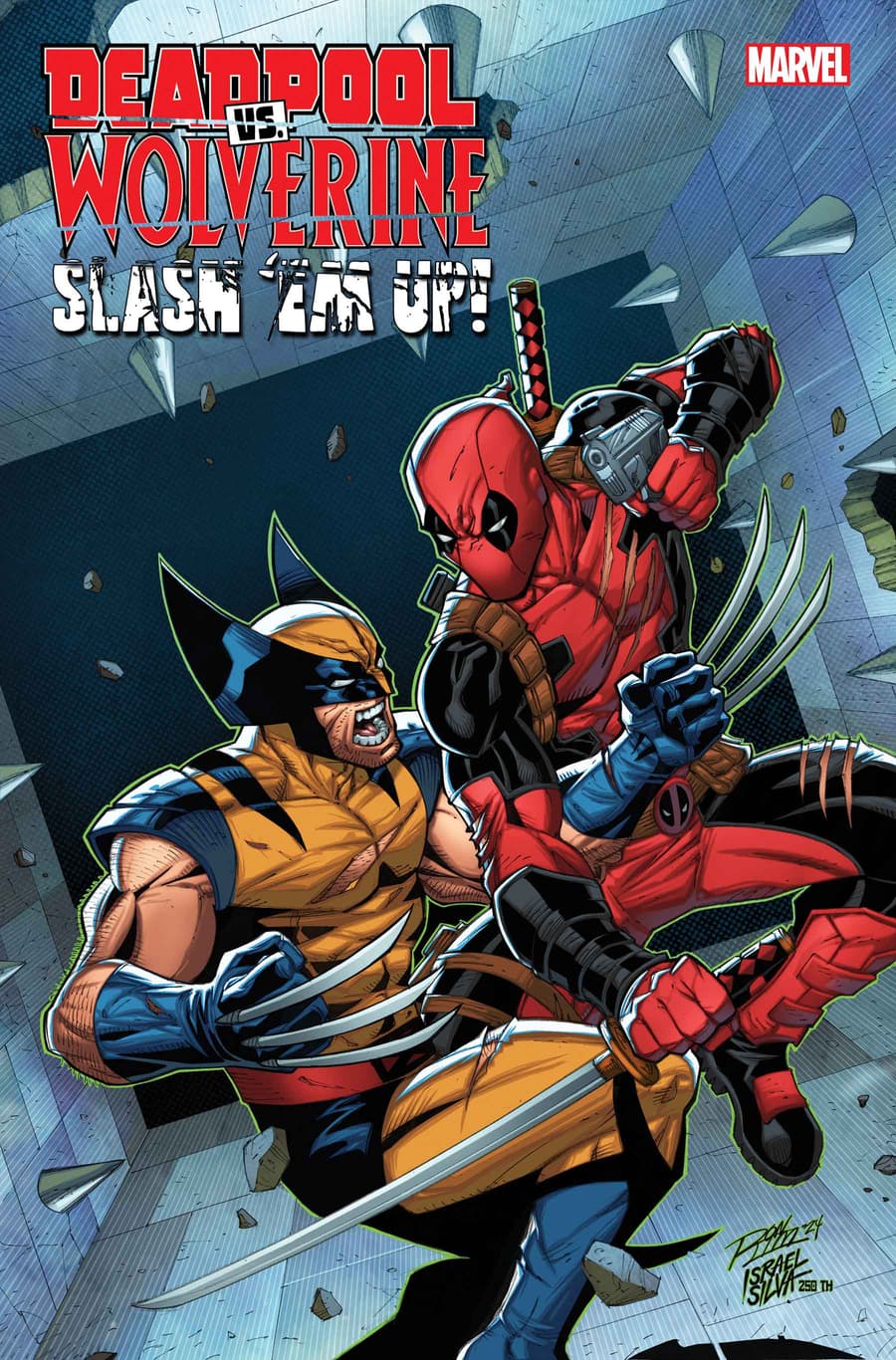 DEADPOOL VS. WOLVERINE: SLASH ‘EM UP #1 Cover by RON LIM