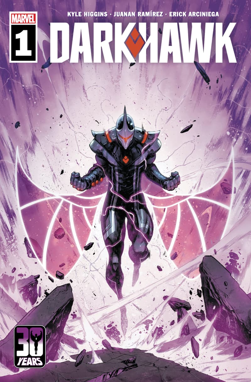 DARKHAWK #1 cover by Iban Coello