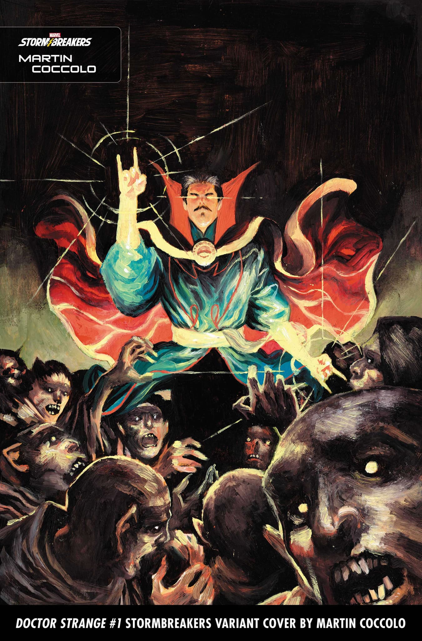 DOCTOR STRANGE #1 Stormbreakers Variant Cover by Martin Coccolo